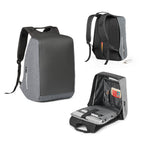 AVEIRO - Mochila para Notebook 15.6" com Sistema Antirroubo Personalizada - 25l - Ref. 92176
