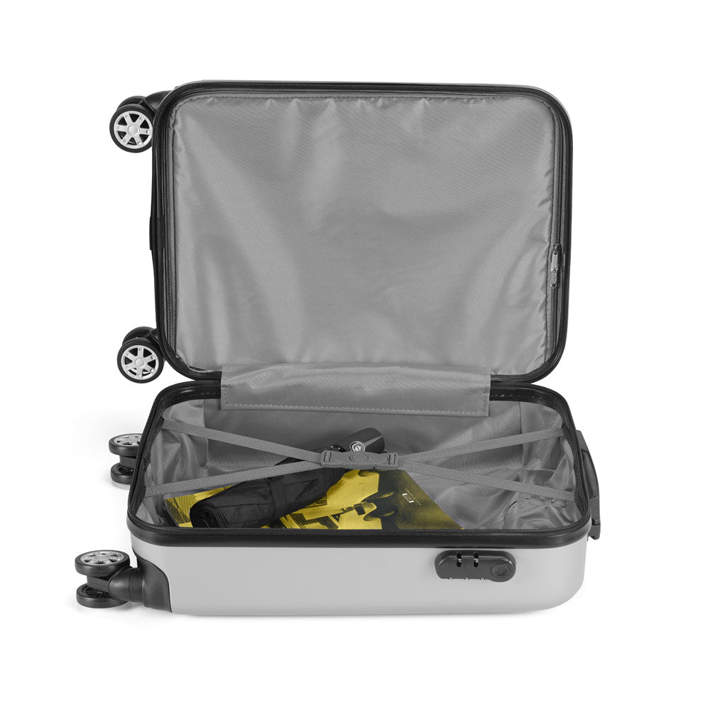 BUENOS AIRES - Mala de Viagem Executivo em ABS Personalizada - 35,5 x 55,5 x 22,5 cm - 37l - Ref. 92186