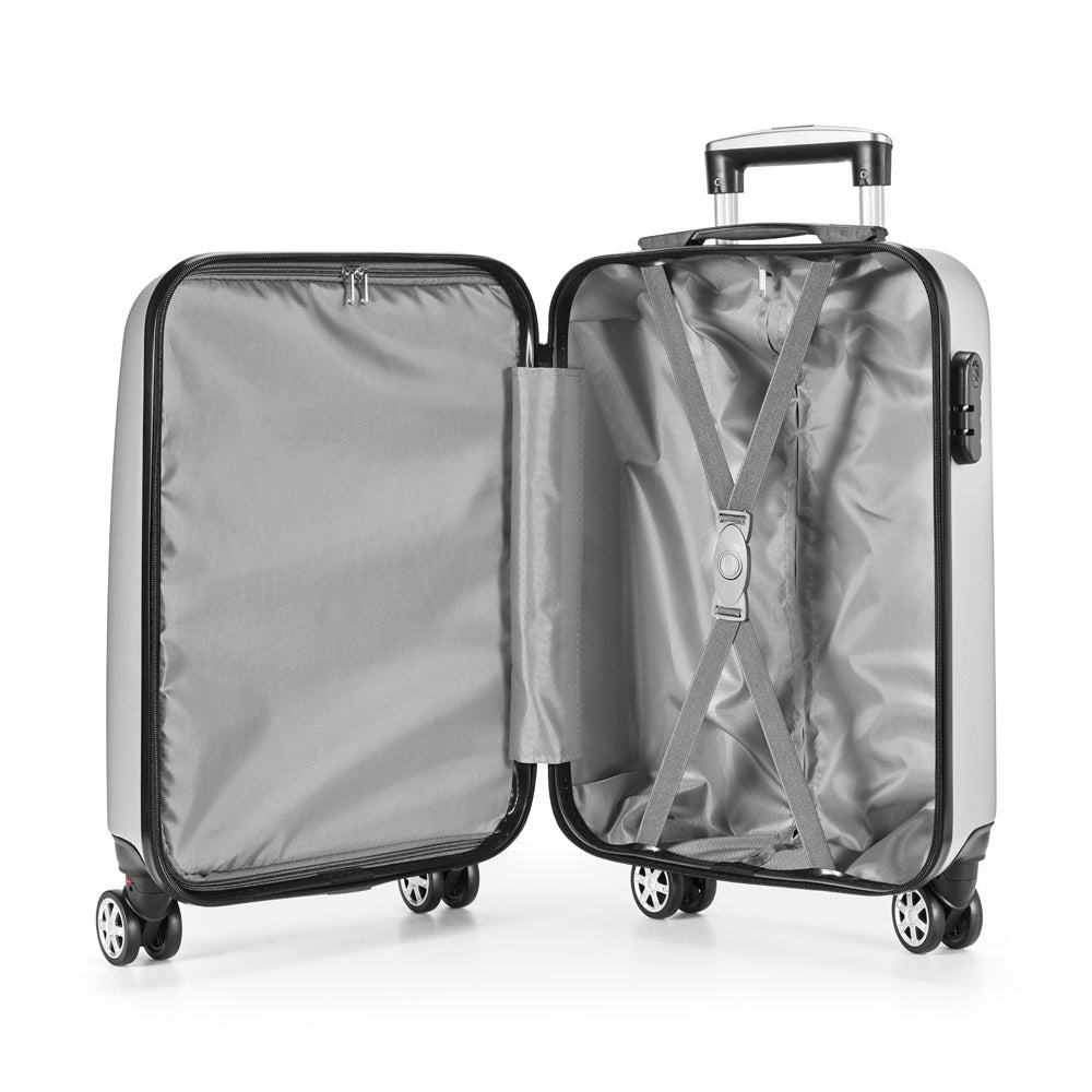 BUENOS AIRES - Mala de Viagem Executivo em ABS Personalizada - 35,5 x 55,5 x 22,5 cm - 37l - Ref. 92186