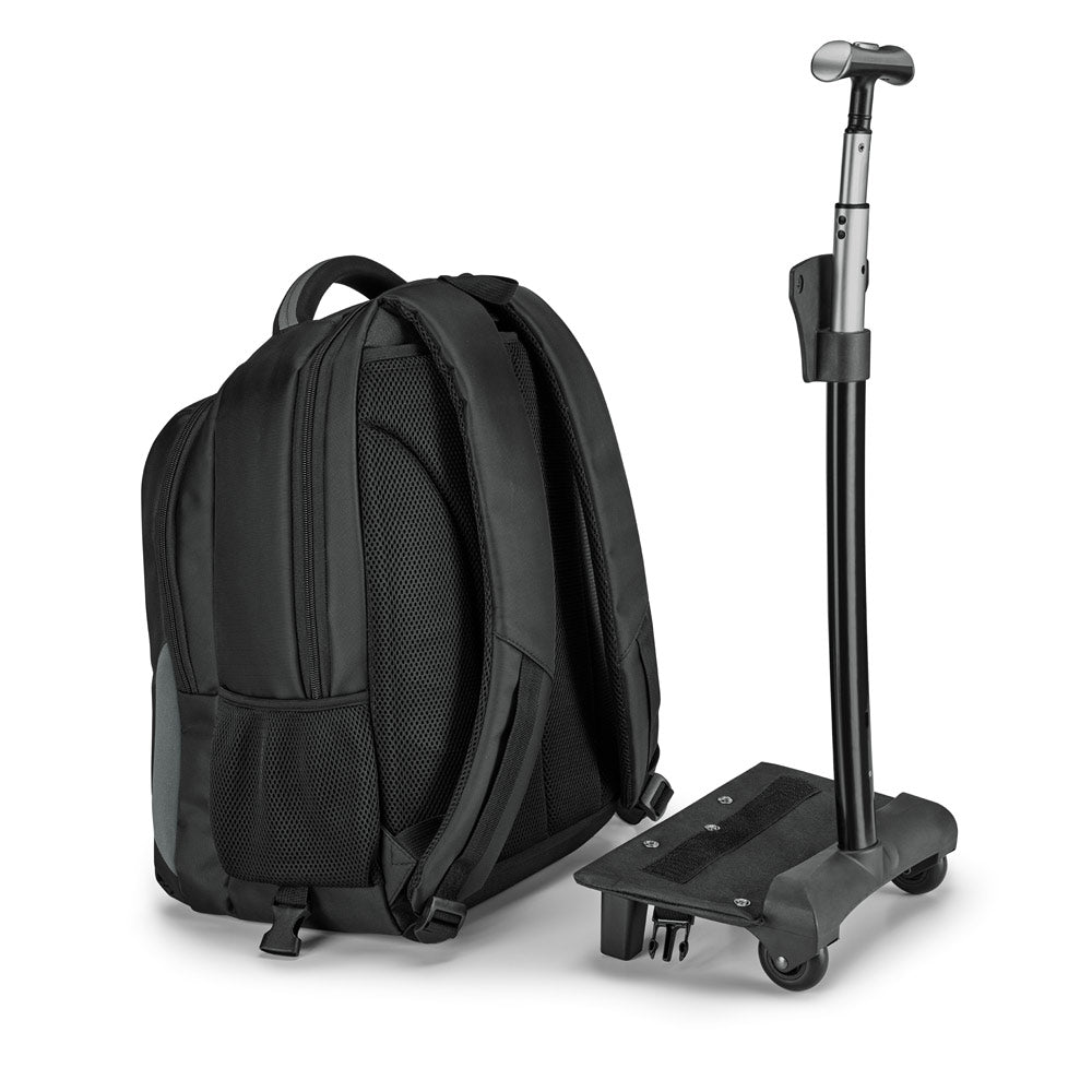 MIAMI - Mochila Trolley Impermeável para Notebook 17" 2 Rodas Sist Proteção Integrado - 30l - Ref. 92293