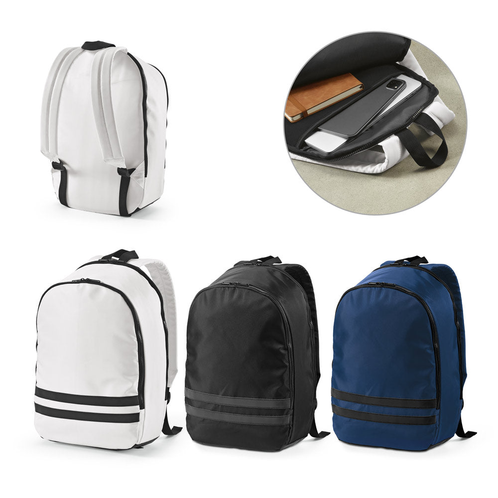 MANCHESTER NOTE - Mochila para Notebook 15" com Faixas Refletoras Personalizada - 18l - Ref. 92335