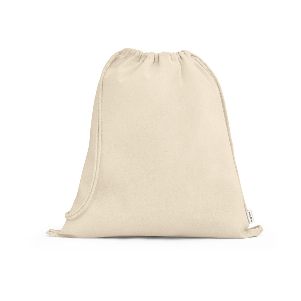MAIORCA - Sacola tipo mochila em 100% algodão reciclado - Ref. 92374