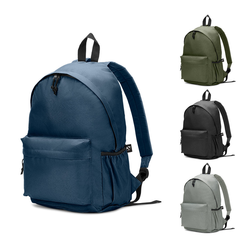 ROSARIO - Mochila em Poliéster Reciclado e Bolso Frontal Espaçoso - 20l - Ref. 92375