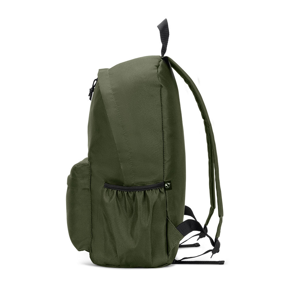 ROSARIO - Mochila em Poliéster Reciclado e Bolso Frontal Espaçoso - 20l - Ref. 92375
