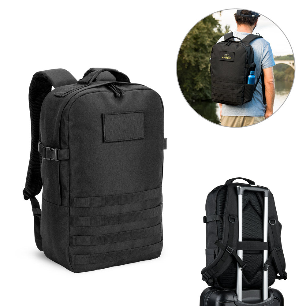 EDINBURGH BPACK - Mochila para Notebook 17.3" Estilo Militar - 21l - Ref. 92387