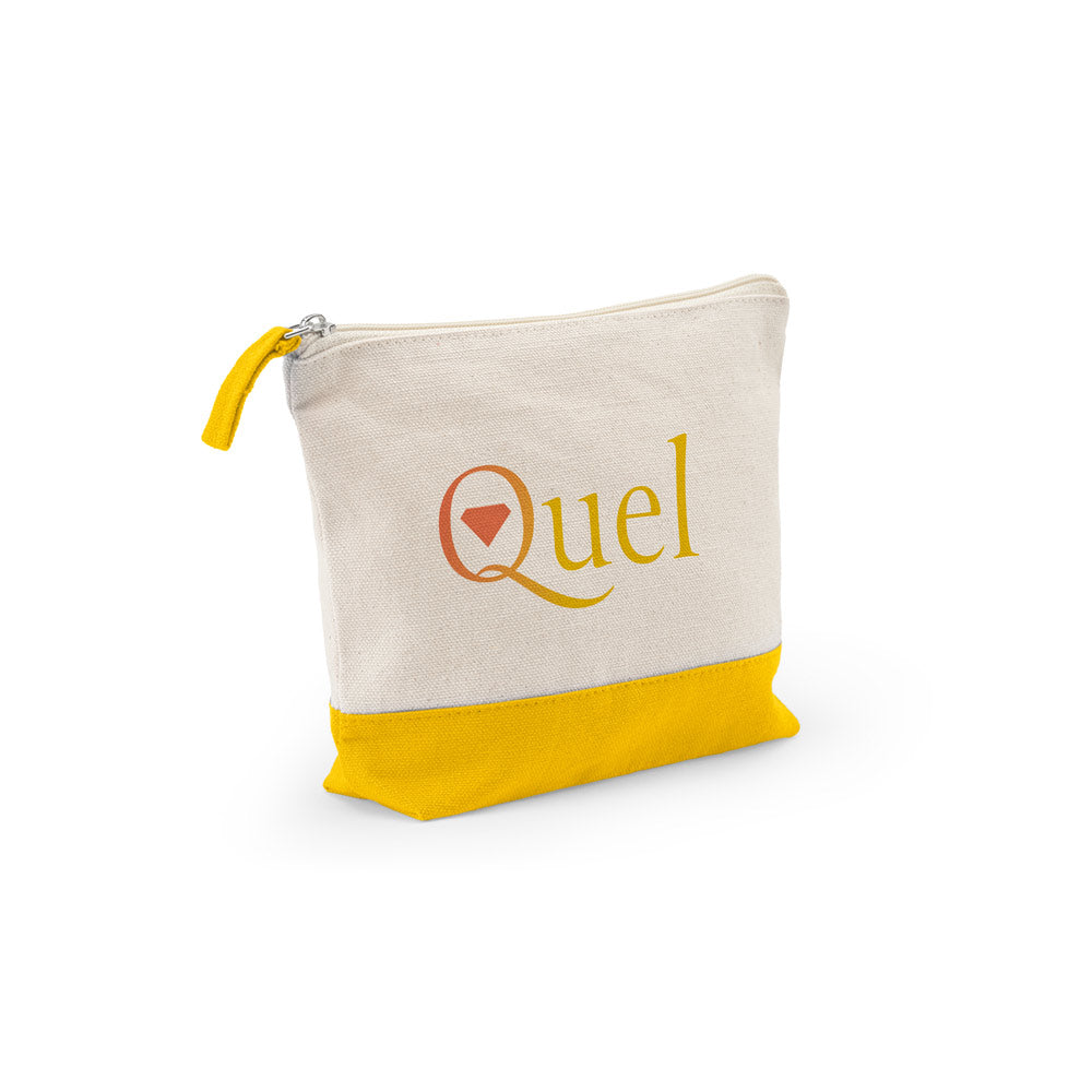DAPHNE - Necessaire 100% Algodão Bicolor - 215 x 150 x 50 mm - Ref. 92536