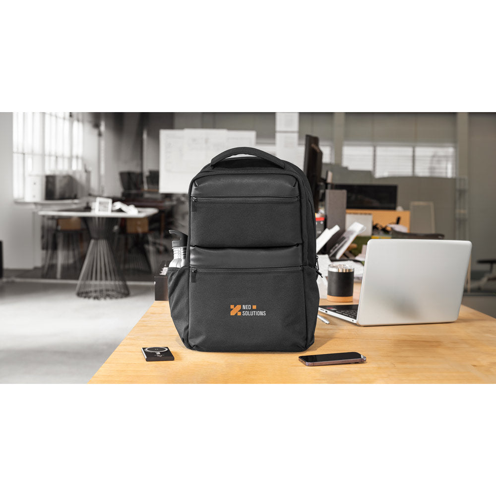 COPENHAGEN - Mochila Impermeável para Notebook 17.3" em Twill Reciclado - Ref. 92541