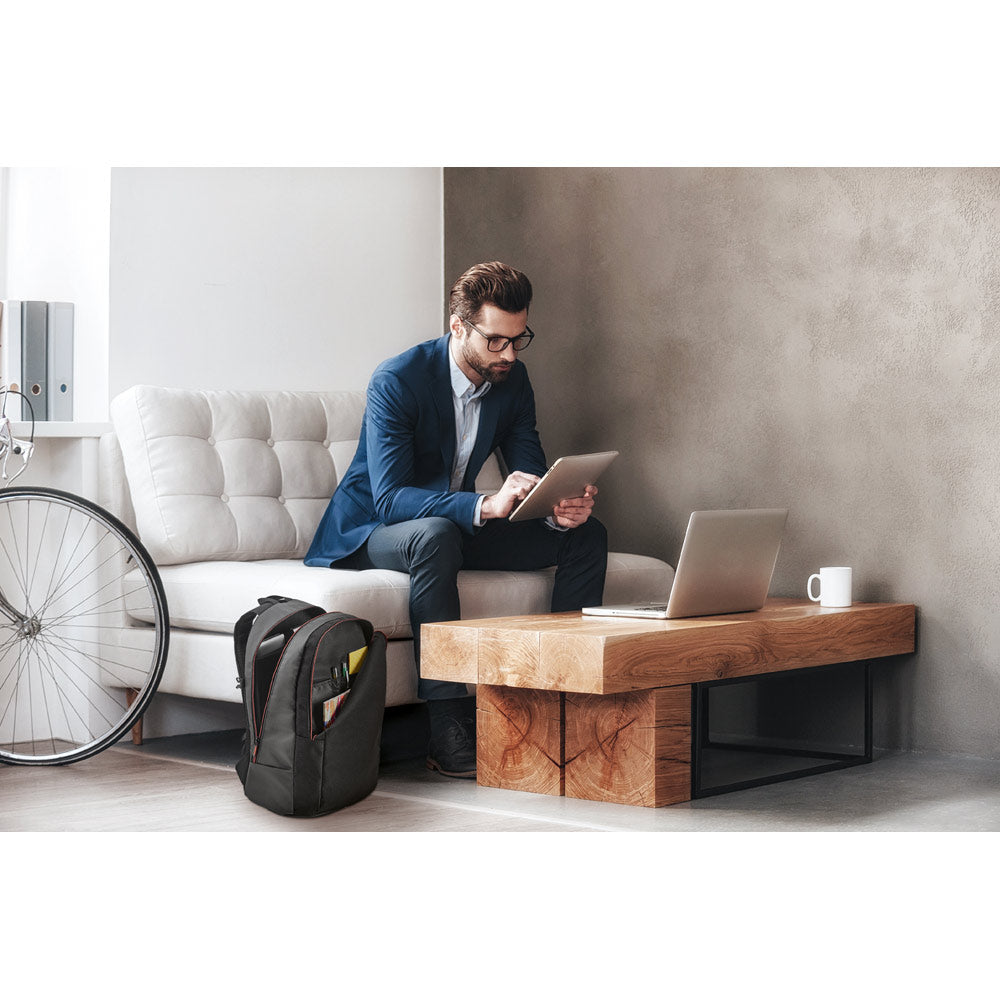 ZAGAZIG - Mochila para Notebook 17" em Couro Sintético Personalizada - 18l - Ref. 92677