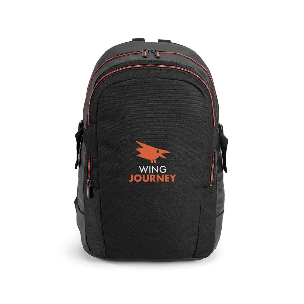 ZAGAZIG - Mochila para Notebook 17" em Couro Sintético Personalizada - 18l - Ref. 92677