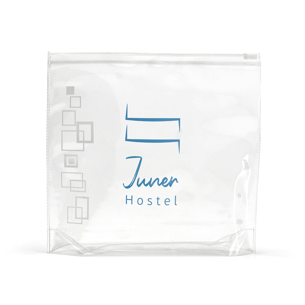 VALENTINA - Necessaire Hermética em PVC 16,5 x 18,5 x 4 cm - 1l - Ref. 92720