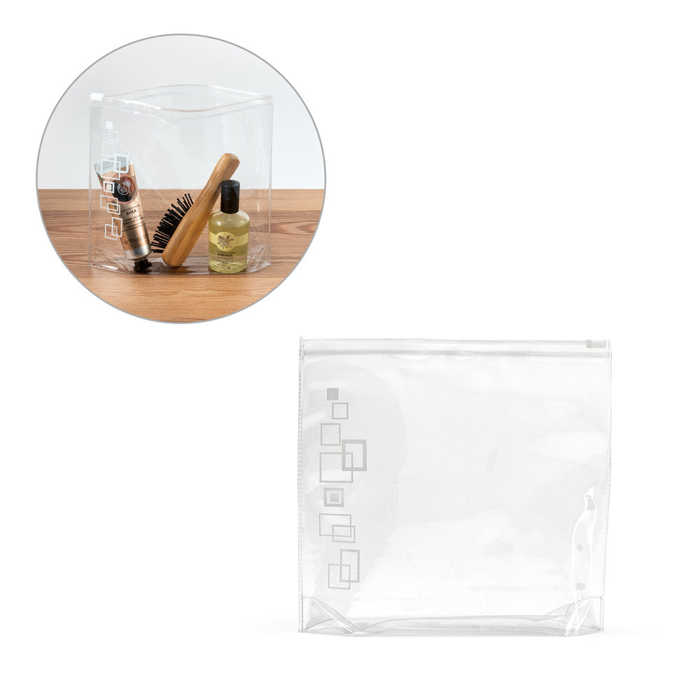 VALENTINA - Necessaire Hermética em PVC 16,5 x 18,5 x 4 cm - 1l - Ref. 92720