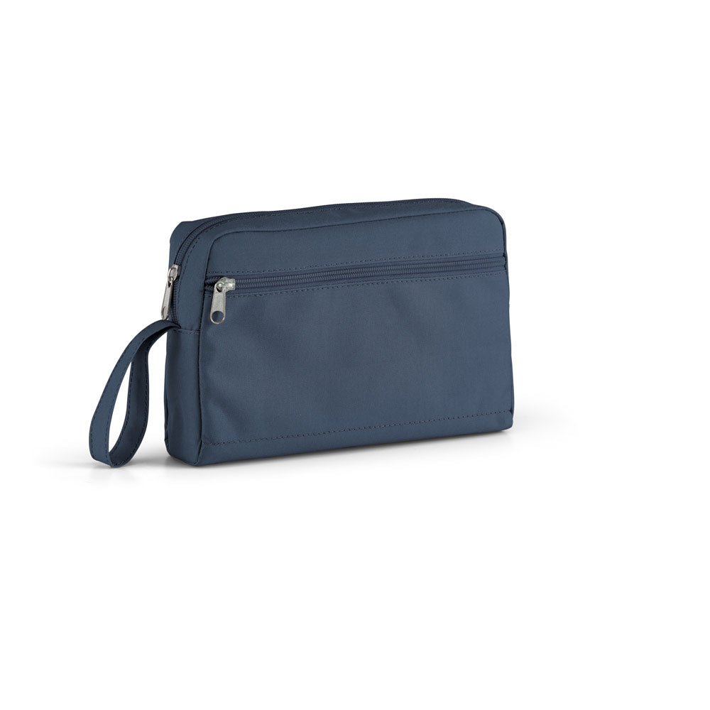 COTIA - Necessaire em Poliéster com Bolso Frontal 24 x 16 x 5 cm - Ref. 92723