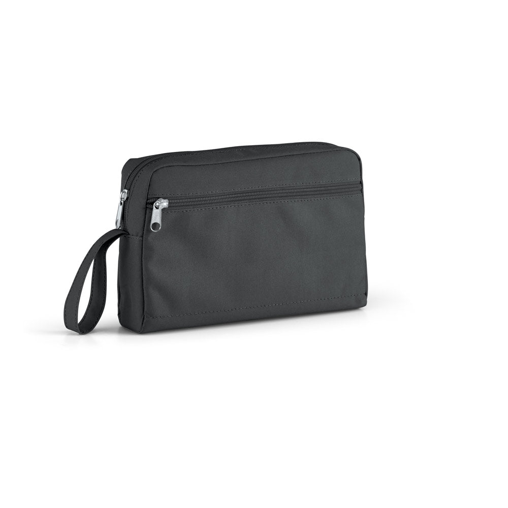 COTIA - Necessaire em Poliéster com Bolso Frontal 24 x 16 x 5 cm - Ref. 92723