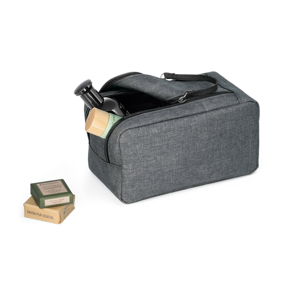 WAYNE - Necessaire em Poliéster Personalizada - 22 x 11 x 11 cm - Ref. 92732