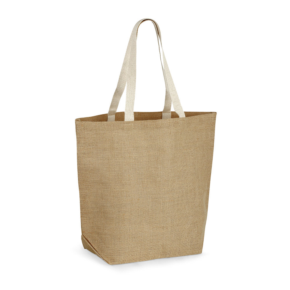 TIZZY - Sacola 100% Juta - 385 x 445 x 165 mm - Ref. 92828