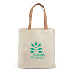 FERIA - Sacola Ecobag 100% Algodão e Alças de Cortiça 45 x 40 x 10,5 - Ref. 92869