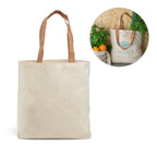 FERIA - Sacola Ecobag 100% Algodão e Alças de Cortiça 45 x 40 x 10,5 - Ref. 92869