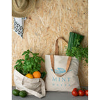 FERIA - Sacola Ecobag 100% Algodão e Alças de Cortiça 45 x 40 x 10,5 - Ref. 92869