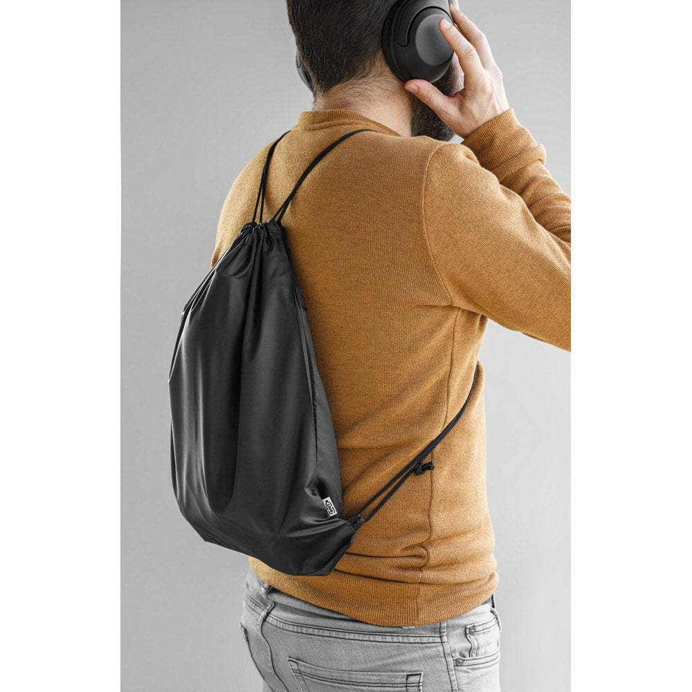 PEMBA - Sacochila em Poliéster Reciclado Personalizada - 37 x 41 cm - Ref. 92931