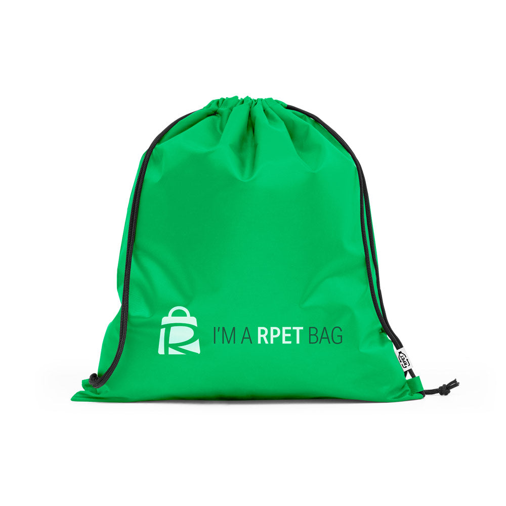PEMBA - Sacochila em Poliéster Reciclado Personalizada - 37 x 41 cm - Ref. 92931