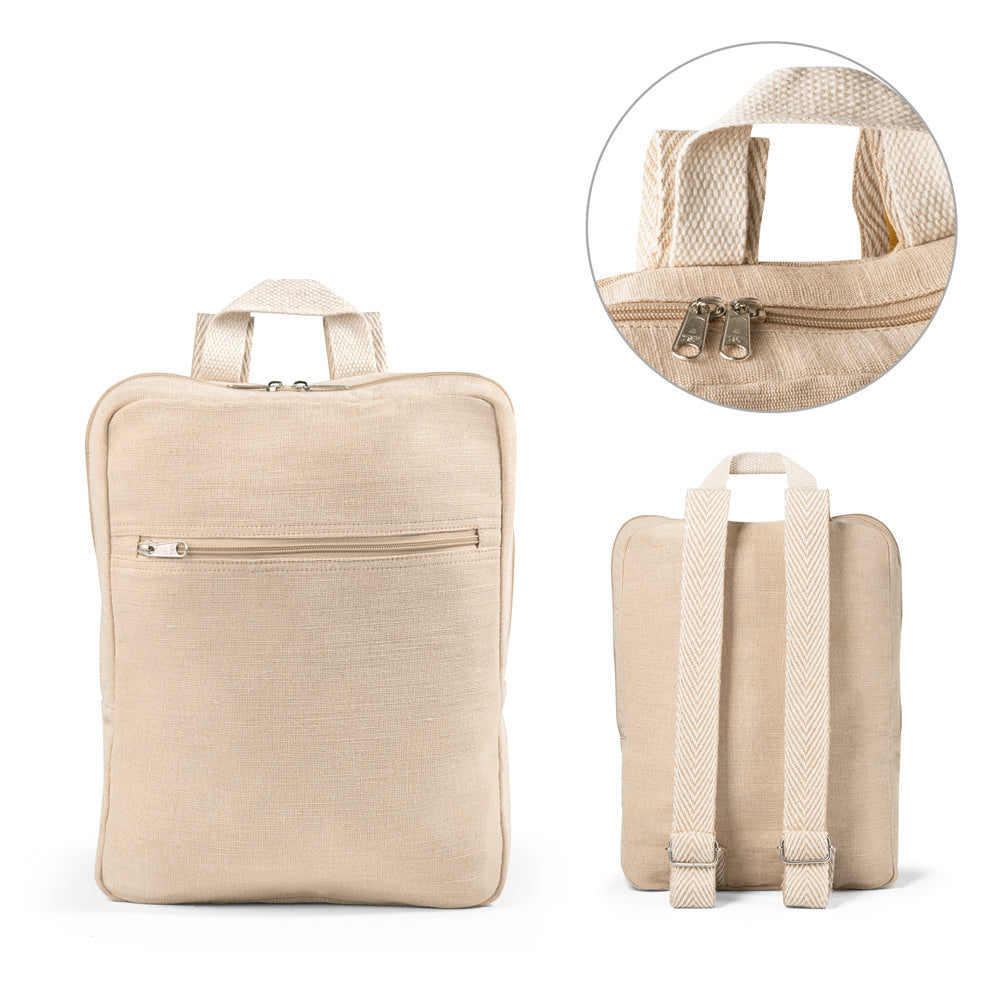 MARBELLA - Mochila Ecológica em Juco Personalizada - 7l - Ref. 92938