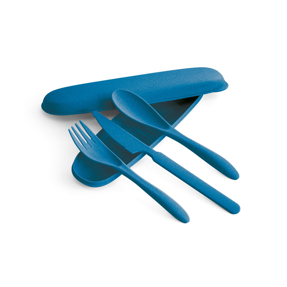 TAHINI - Kit 3 Talheres em Fibra de Bambu - Ref. 94055