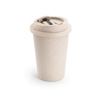 TOFFA - Copo de Viagem em Fibra de Bambu e PP Tampa Flip Top 380 ml - Ref. 94066