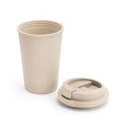 TOFFA - Copo de Viagem em Fibra de Bambu e PP Tampa Flip Top 380 ml - Ref. 94066