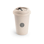 TOFFA - Copo de Viagem em Fibra de Bambu e PP Tampa Flip Top 380 ml - Ref. 94066
