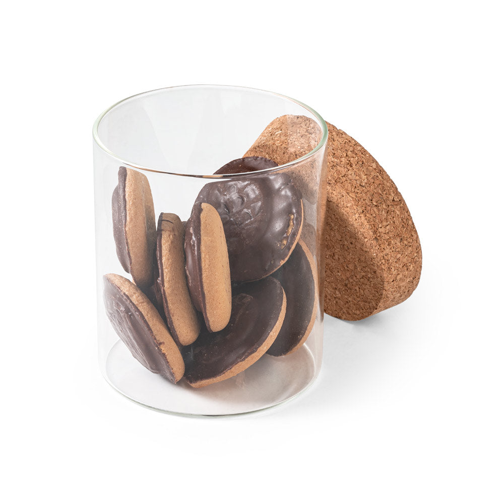 SPICE 700 - Pote de Vidro Borossilicato com Tampa de Cortiça 700 ml - Ref. 94079