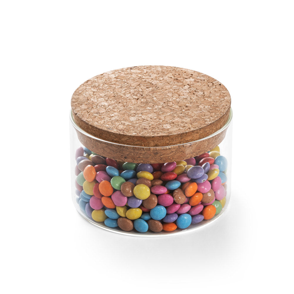 SPICE 380 - Pote de Vidro Borossilicato com Tampa de Cortiça 380 ml - Ref. 94099