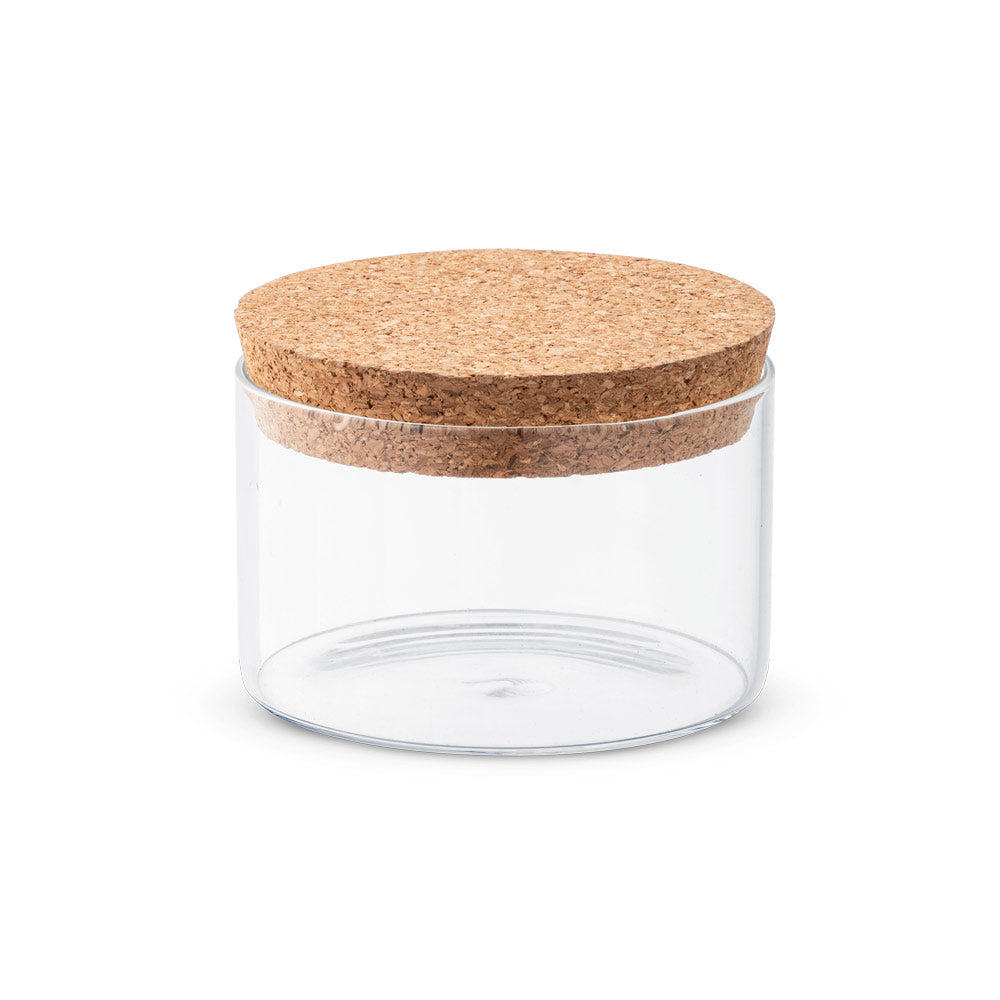 SPICE 380 - Pote de Vidro Borossilicato com Tampa de Cortiça 380 ml - Ref. 94099