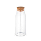 JASMIN 1000 - Garrafa de Vidro Borossilicato com Tampa e Cortiça - 1 litro - Ref. 94236