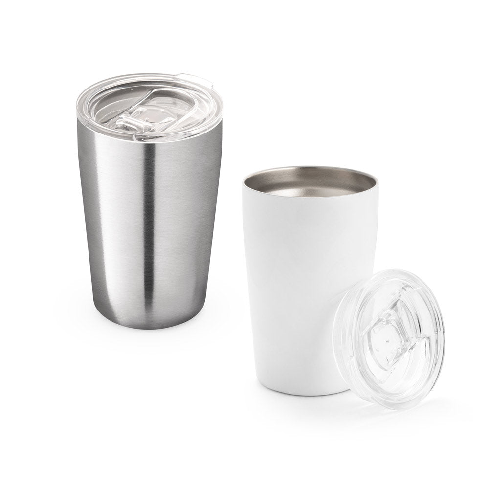SLYDER - Copo Térmico de Viagem em Aço Inox 380 ml - Ref. 94242