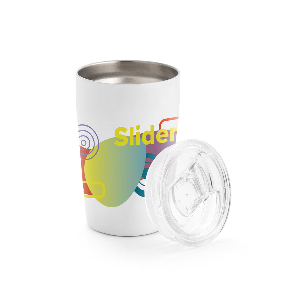 SLYDER - Copo Térmico de Viagem em Aço Inox 380 ml - Ref. 94242