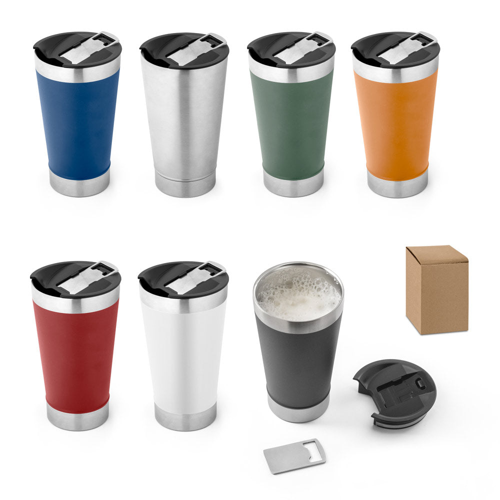HALPERT LID - Copo Térmico de Viagem em Aço Inox 630 ml - Ref. 94266