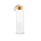 SOLER BAMBU - Squeeze em Vidro com Tampa em Bambu - 500 ml - Ref. 94268