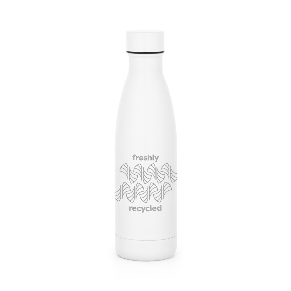 RE-BUFFON M - Garrafa Térmica em Aço Inox 90% Reciclado - 520 ml - Ref. 94294