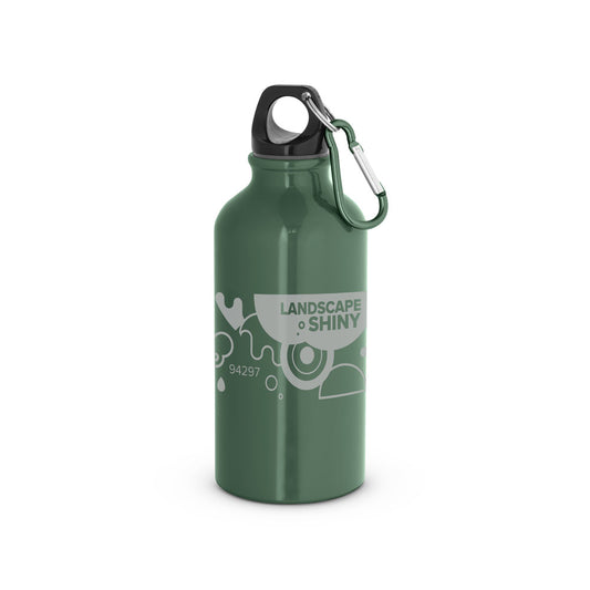 LANDSCAPE SHINY - Garrafa esportiva em alumínio e acabamento brilhante 400 mL - Ref 94297 &