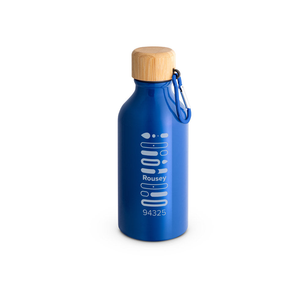 ROUSEY - Garrafa Squeeze em Alumínio 100% Reciclado Cor Brilhante - 400 ml - Ref. 94325