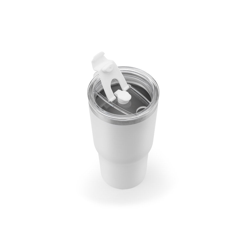 JOYNER M - Copo Térmico de Viagem em Aço Inox 91% Reciclado 600 ml - Ref. 94372