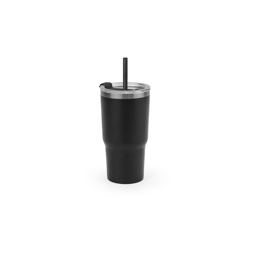 JOYNER M - Copo Térmico de Viagem em Aço Inox 91% Reciclado 600 ml - Ref. 94372