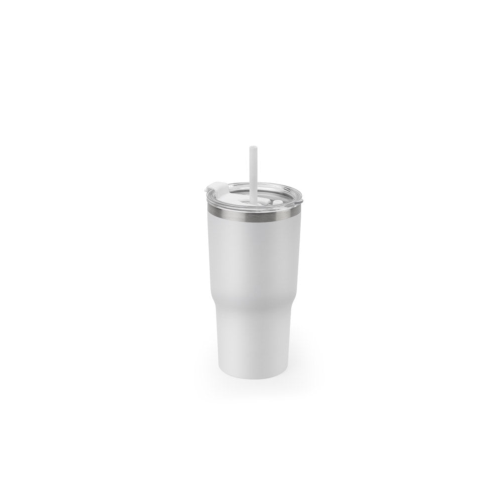 JOYNER M - Copo Térmico de Viagem em Aço Inox 91% Reciclado 600 ml - Ref. 94372
