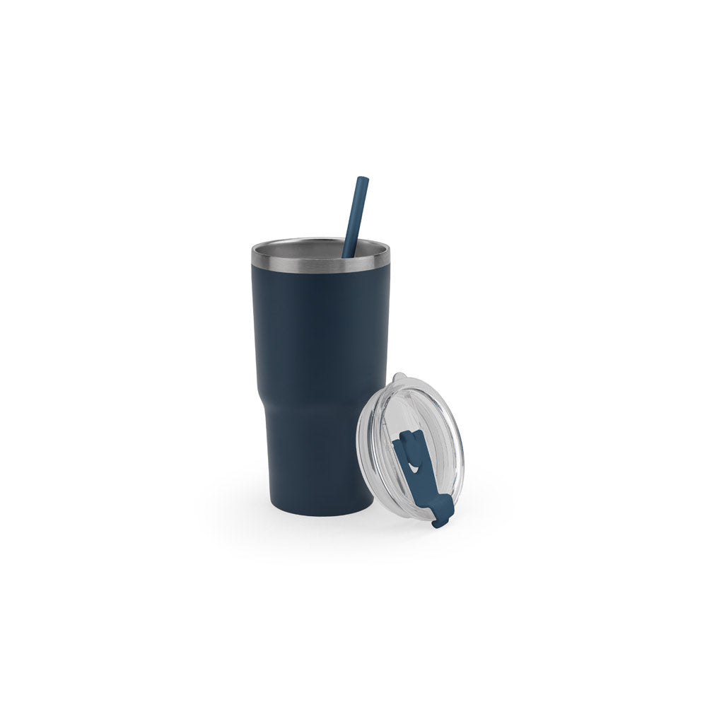JOYNER M - Copo Térmico de Viagem em Aço Inox 91% Reciclado 600 ml - Ref. 94372
