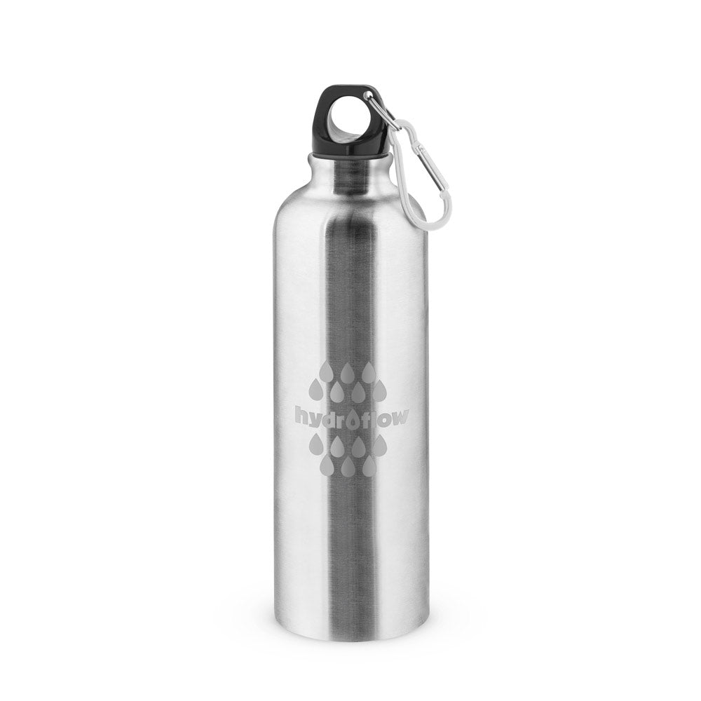 KARSTEN L - Squeeze Esportivo em Aço Inox Cobertura Brilhante - 790 ml - Ref. 94380