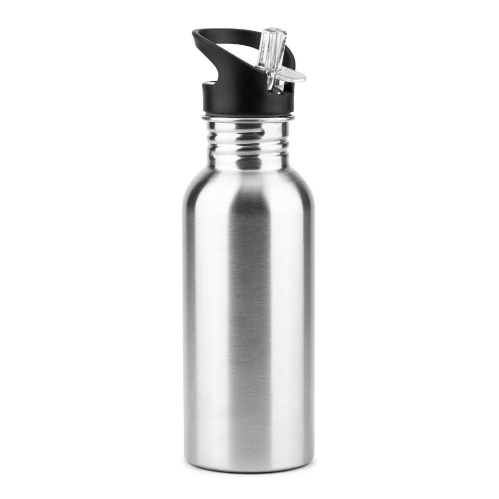 EDBERG - Garrafa Squeeze em Aço Inox com Canudo - 690 ml - Ref. 94383