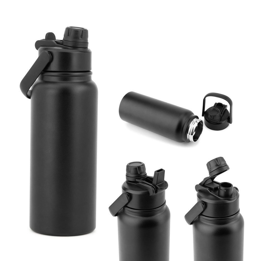 ALCARAZ - Garrafa Térmica em Aço Inox 90% Reciclado 830ml - Ref. 94389