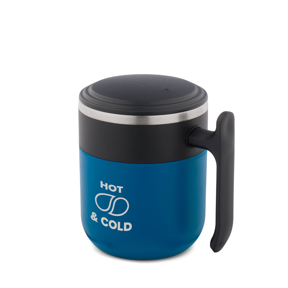 MALDINI - Copo Térmico em Aço Inox Cobertura Mate 400 ml - Ref. 94439