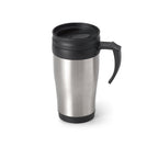 NOAH - Caneca Térmica de Viagem em Aço Inox e PP 420 ml - Ref. 94308