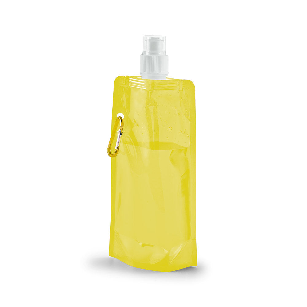 KWILL - Squeeze Dobrável Push-Pull Translúcido - 460 ml - Ref. 94612
